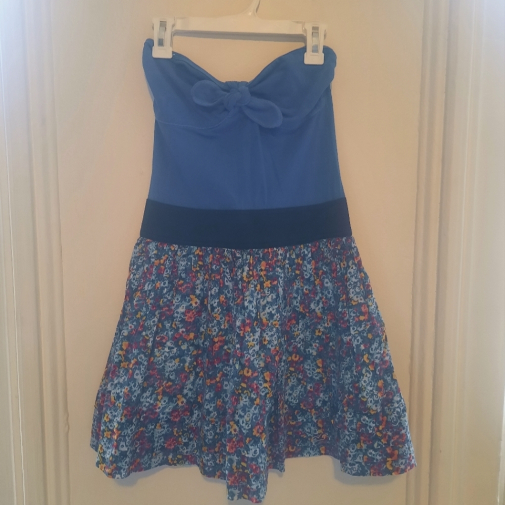 Hollister two-fer Strapless Dress